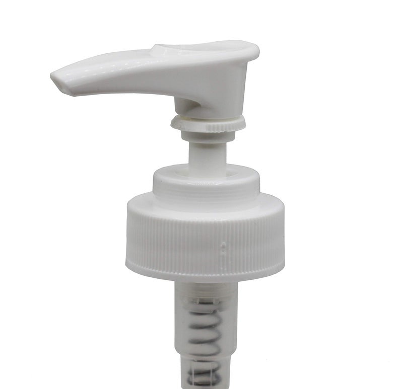 Creative Hobbies White Plastic Lotion Soap Dispenser Pumps with Glue On Screw Collars, Replacements for Soap and Lotion Pumps, Mason Jar Pumps or Bottles and DIY Crafts - 6 Sets - Image 2